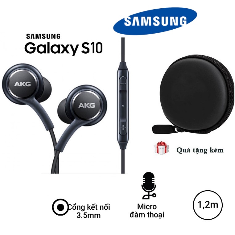 Tai Nghe Nhét Tai  S8 S9 S10 S20 S21 S22 Note 8 Note 9 Note 10 Note 20 Có Dây Vinzy Tech Jack 3.5mm và Type C