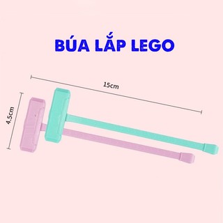 Búa nhựa hỗ trợ lắp ráp lego , Búa lắp lego