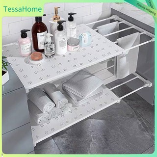  TessaHome Kệ chia ngăn tủ quần áo tủ bếp giày dép tiện lợi Vách ngăn đồ Vách ngăn tủ quần áo kệ Tủ Ngăn cách Lỗ thủng có thể kéo dài Miễn phí cho tình trạng thiếu tổ chức 
