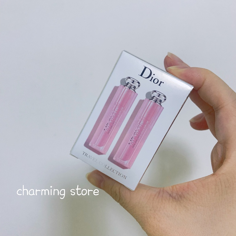 Dior Color Changing Lipstick Sample 001 004 Moisturizing Lipstick Lip Balm Two-piece Set 1.4g * 2Set 2 Son Môi Dưỡng Ẩm Đổi Màu Theo Nhiệt Độ Hiệu1.4g * 2