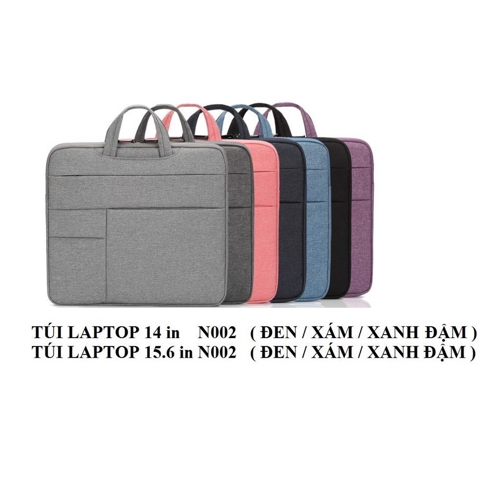 TÚI CHỐNG SỐC N002 15.6&quot; XÁM/XANH/ĐEN