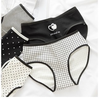 Quần lót cotton thun lạnh mát mẻ kháng khuẩn mẫu đơn giản M22