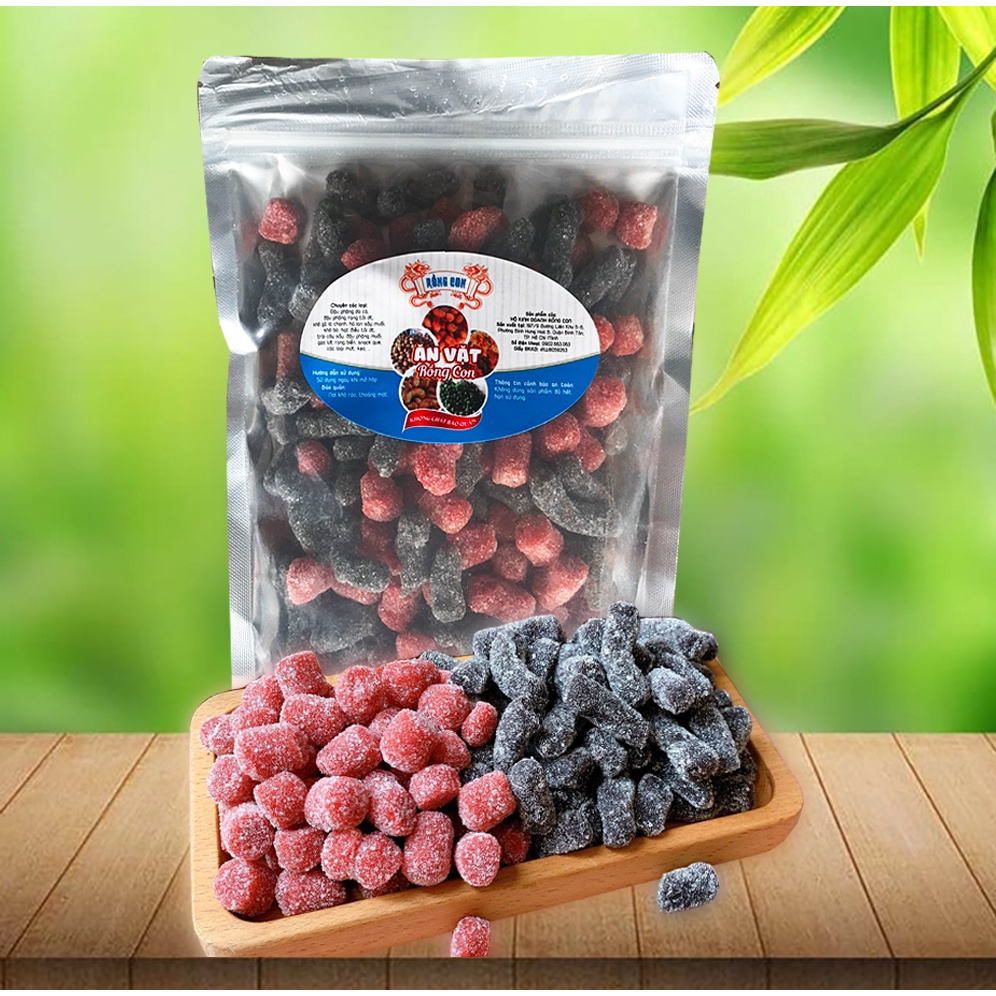 1Kg Kẹo Dâu Tây Dâu Tằm  thương hiệu Rồng Con