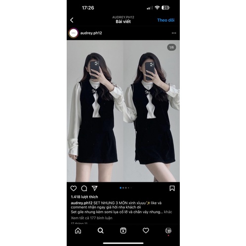 Pass set 4 món của Audrey.ph12