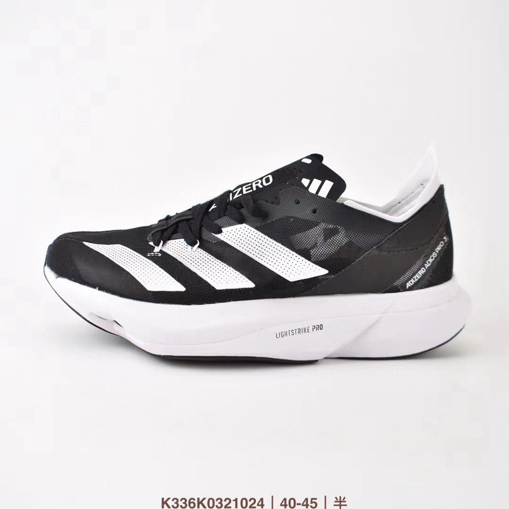 Giày Thể Thao Chạy Bộ Adidas new Adizero Adios Pro3 2022 Bằng Sợi carbon Thấm Hút Tốt