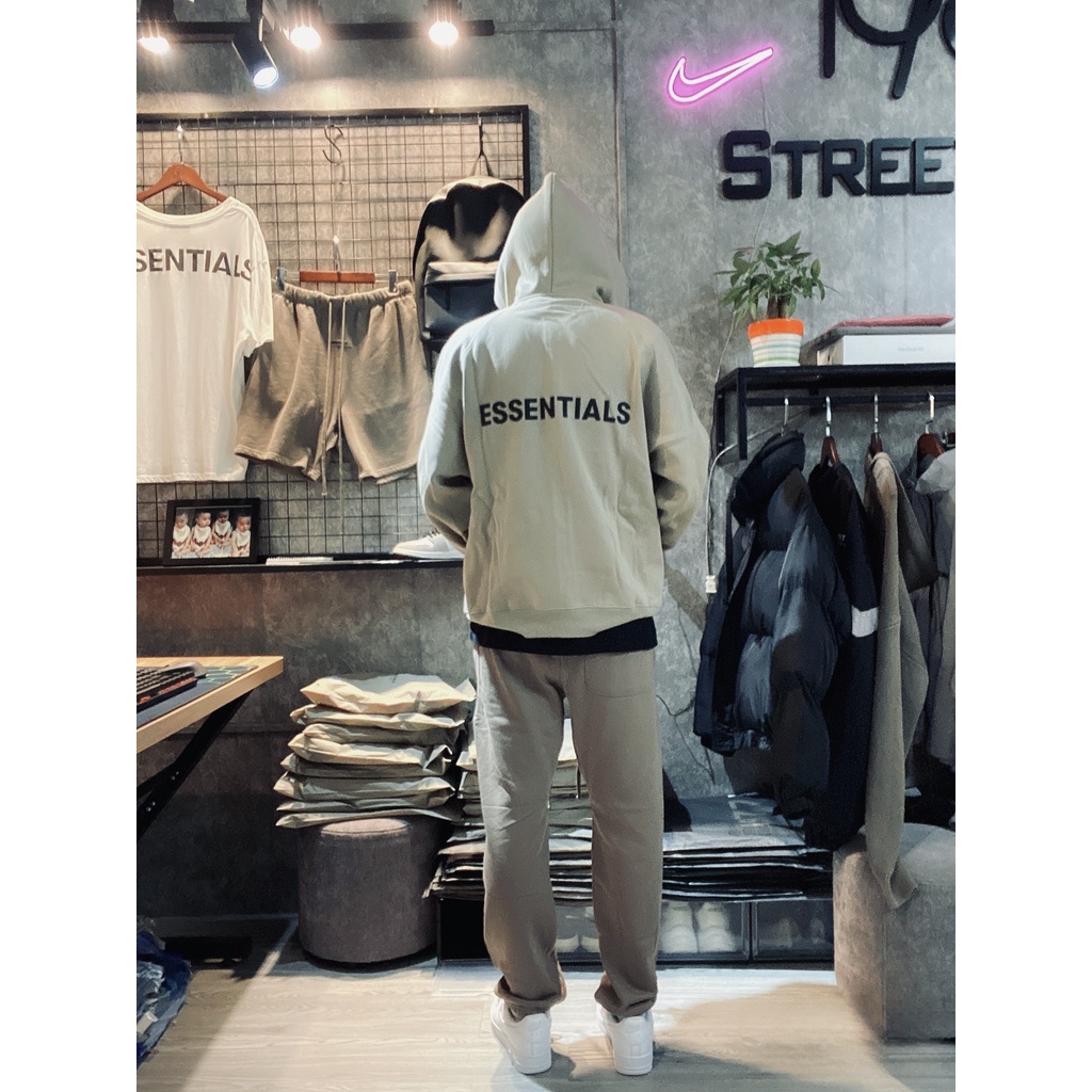 ⚡️ - Áo hoodie jacket Fear Of God ESSENTIALS Full Zip