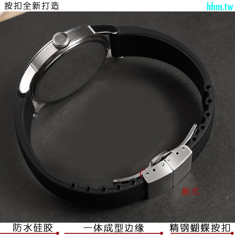 Dây Đeo Đồng Hồ GUCCI Bằng Cao Su Tự Nhiên Mềm Khóa Bướm Chống Thấm Nước Thời Trang Cho Nam Và Nữ 20