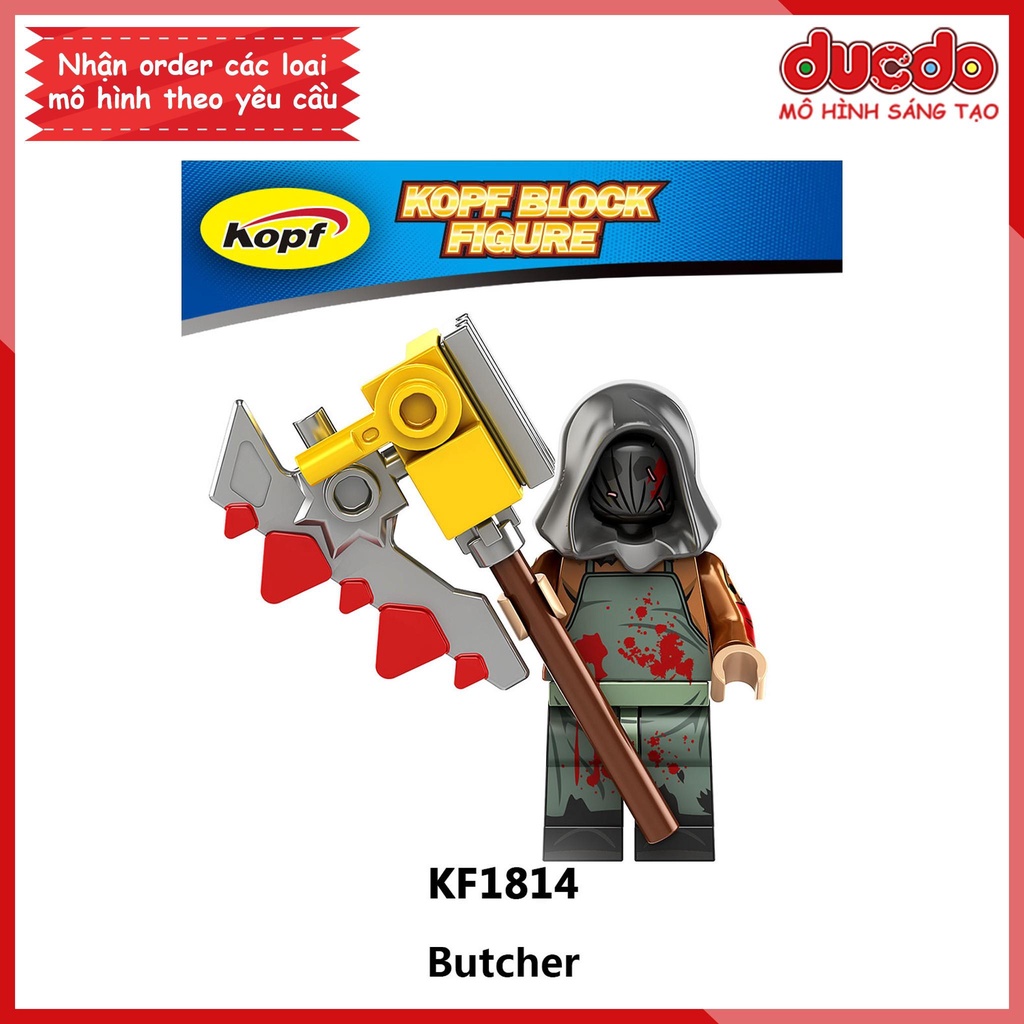 Minifigures các nhân vật Halloween - Đồ chơi Lắp ghép Xếp hình Mini Mô hình Kopf KF6173