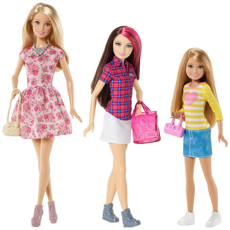 Đồ chơi búp bê chị em Barbie Sisters Fun Day