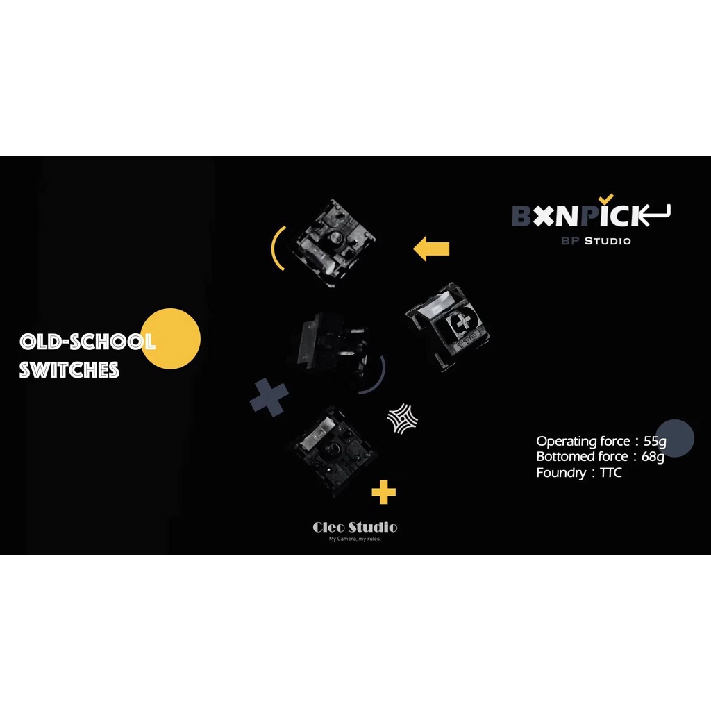 TTC OS - Công tắc bàn phím cơ