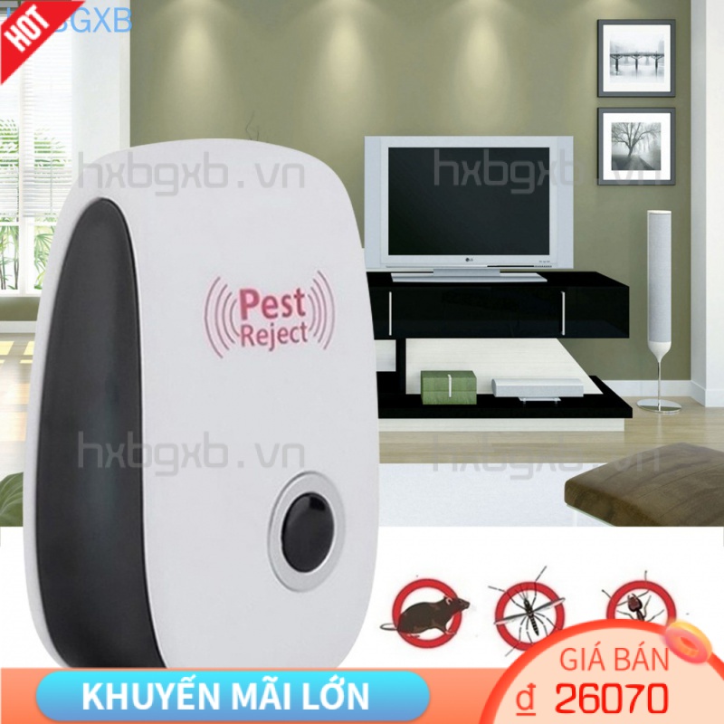 Thiết Bị Đuổi Muỗi Côn Trùng Bằng Sóng Siêu Âm Tiện Dụng