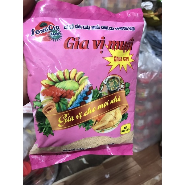 SỈ 10 GÓI MUỐI CHUA CAY SONG CHI FOOD