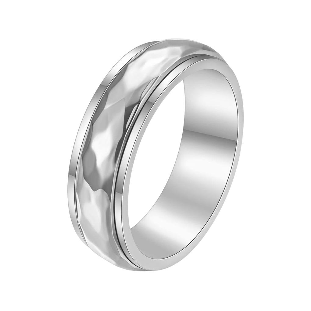 (runbu) Nhẫn Đeo Ngón Tay Màu Trơn Khối Lượng Nhẹ Bền Bỉ Có Thể Tháo Rời Làm Quà Tặng Lễ