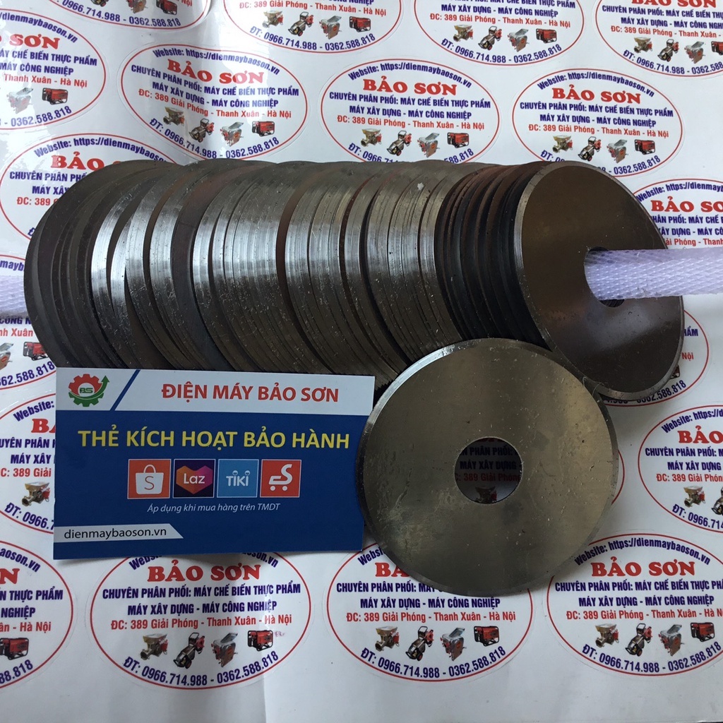 LƯỠI DAO MÁY THÁI THỊT TƯƠI SỐNG ĐỦ KÍCH THƯỚC 70mm 85mm 90mm 105mm