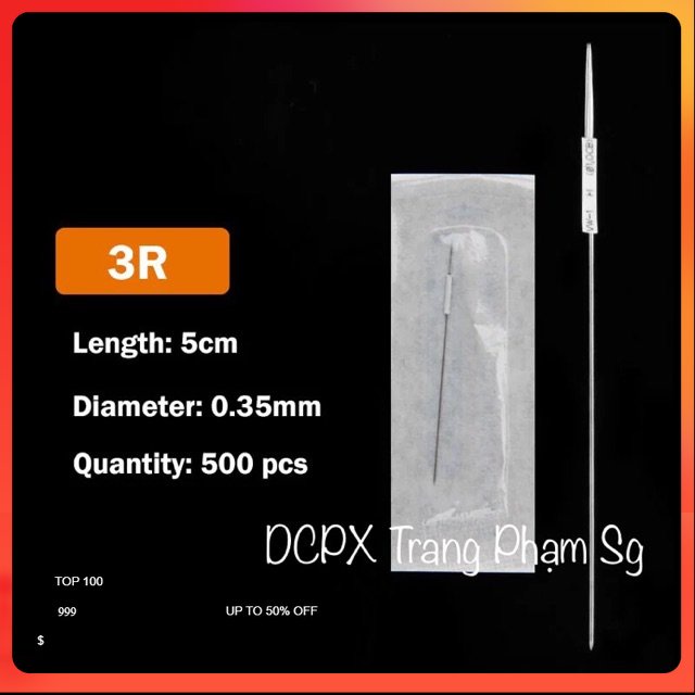 Kim 3 Tròn Phổ Thông Cho Máy Rồng, IDM, Gù, Giansun | Máy Xăm Thẩm Mỹ T