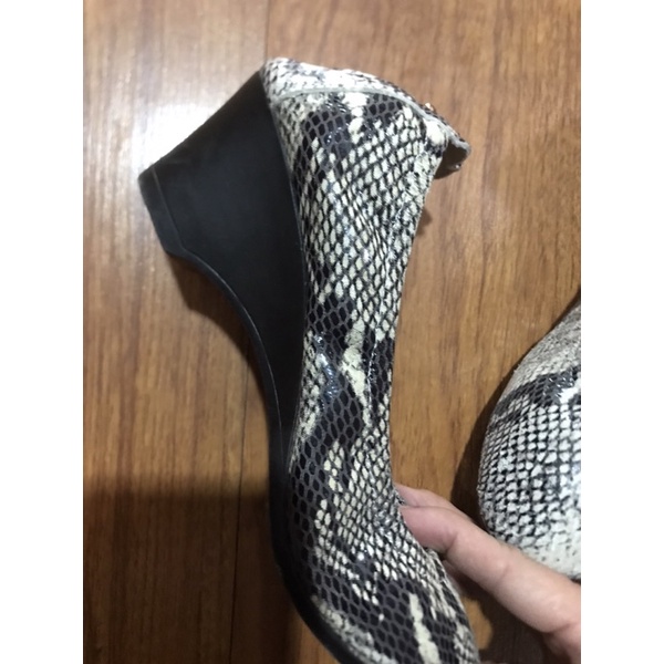 Giày da rắn thật đế xuồng Size 37