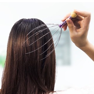 Massage đầu, cây mát xa đầu thư giãn