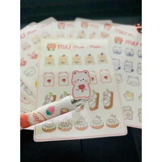 Sticker đáng yêu!!🐥🐣 dán sổ tay