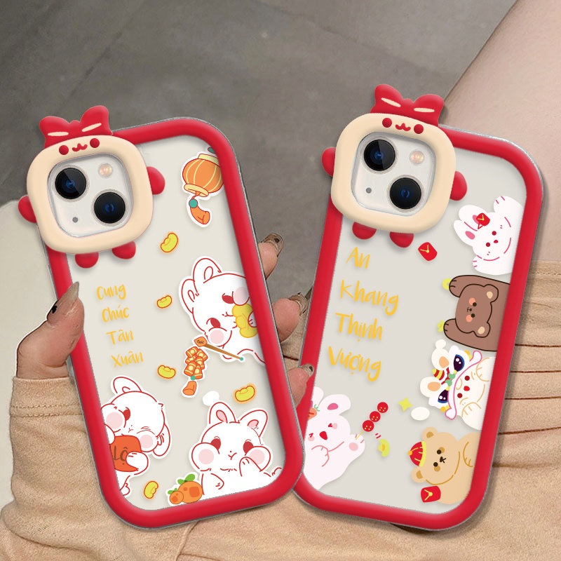 Ốp lưng iphone camera nơ Happy New Year 6/6plus/6s/6splus/7/7plus/8/8plus/x/xr/xs/11/12/13/14/pro/max/plus/promax - ORIO