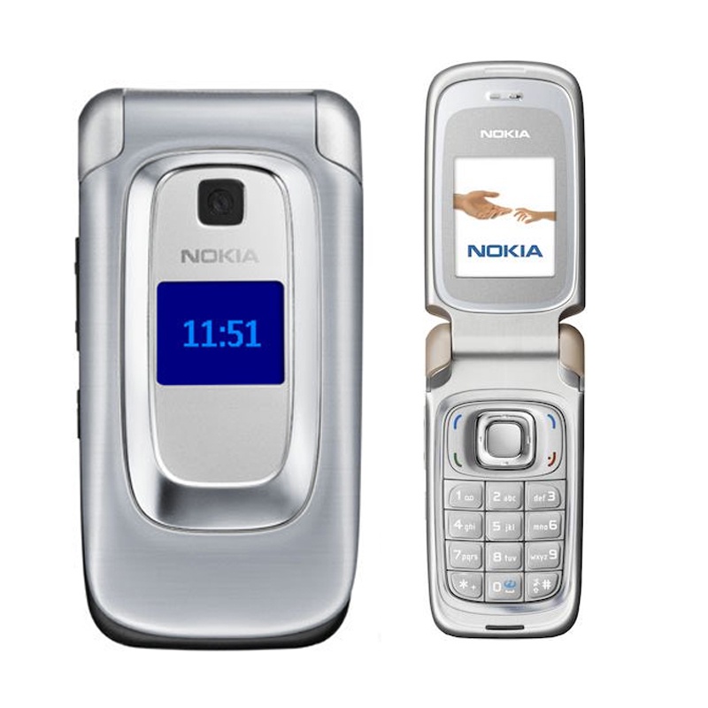 Điện thoại nokia 6085 nắp gập pin trâu loa to phục vụ nghe gọi tốt