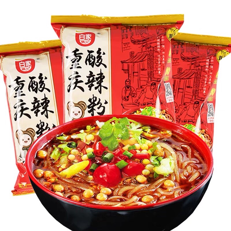 Miến chua cay trùng khánh - A Khoan Bạch Gia