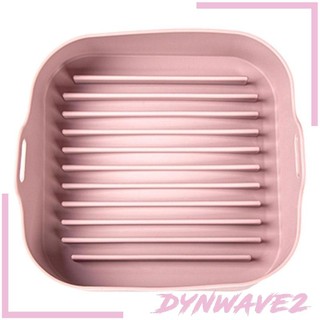 Nồi Chiên Không Dầu Bằng Silicone 2 Ngăn Tiện Dụng