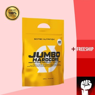 Sữa Tăng Cân | Tăng Cơ Scitec Jumbo Hardcore [5355G] [35 Lần Dùng] - Chính Hãng Muscle Fitness