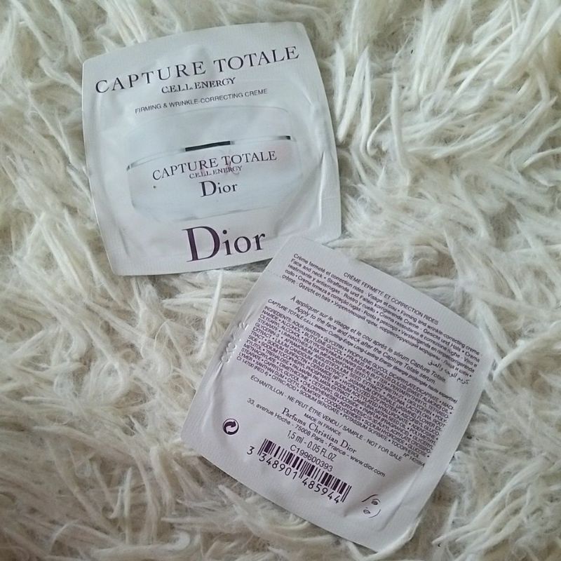 Sample 1.5ML - Kem dưỡng chống lão hoá D.i.o.r Capture Total Cell Energy - Firming & Wrinkle