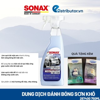 Chai xịt bóng nhanh dùng cho sơn bóng, sơn mờ, wrap SONAX Xtreme Brilliant Shine Detailer 287400 750ml