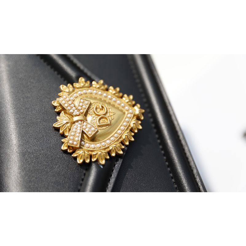 Túi xách nữ D.G top handle mini xách xinh dã man 2 màu(đen&amp; trắng)fullbox nam châm