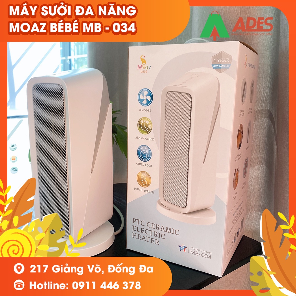 Máy Sưởi Đa Năng Moaz BEBE MB – 034  - HOT NEW 2022