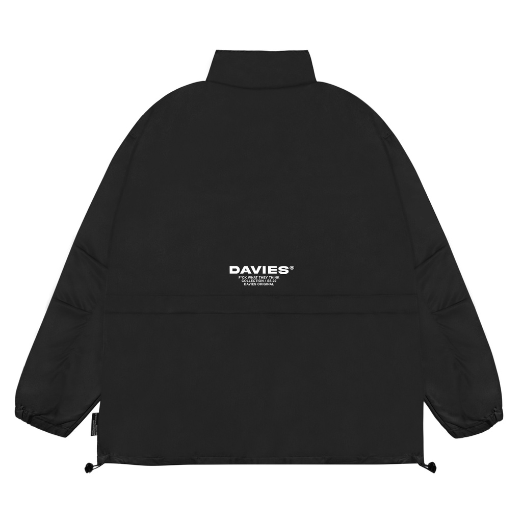 Áo khoác nam nữ đẹp màu đen form rộng Puff Jacket local brand Davies| D30-AK1