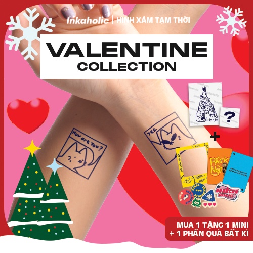 Inkaholic hình xăm dán tạm thời Y HỆT xăm thật trong 15 ngày, 100% tự nhiên và chống nước