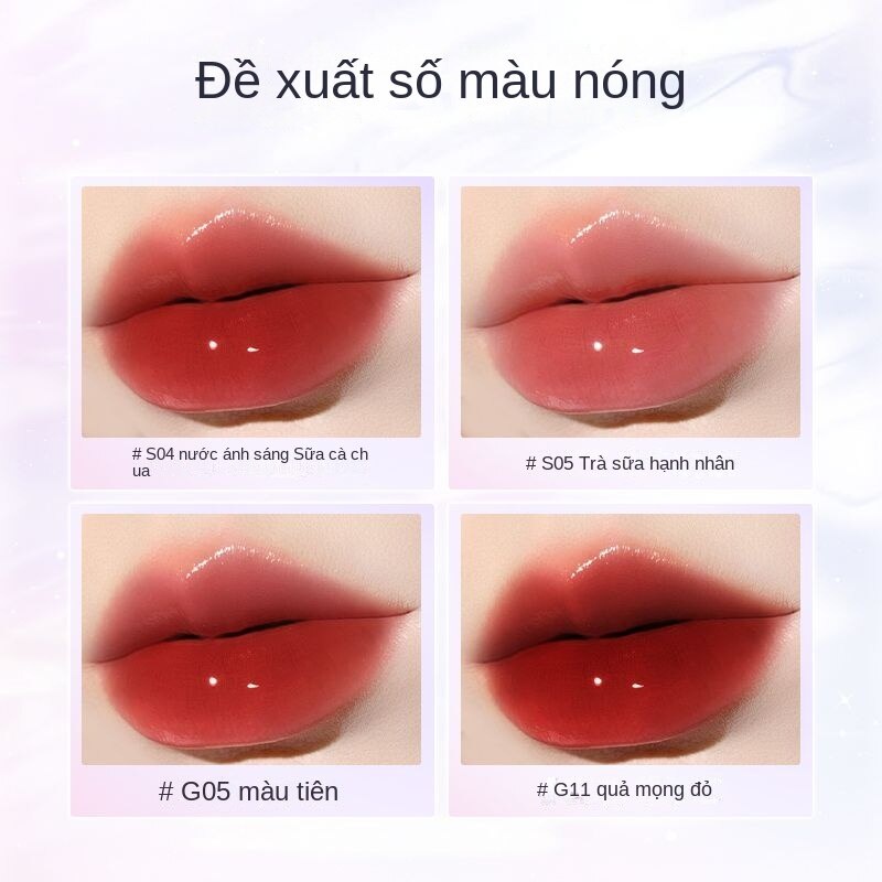 Son bóng nước Chioture son bóng thần tiên stick son môi giữ ẩm lâu dài