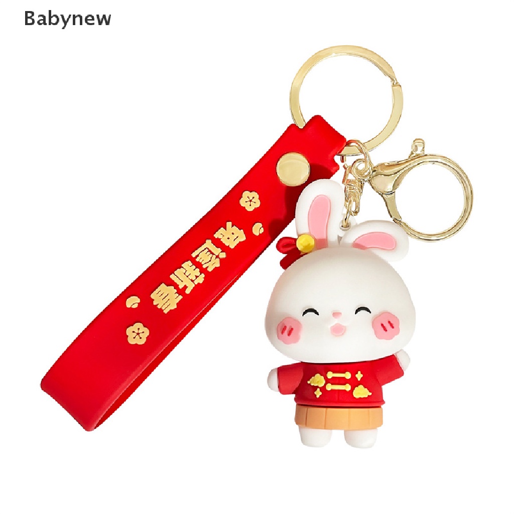 Móc Khóa Hình Thỏ Hoạt Hình Dễ Thương Cho Bé Gái