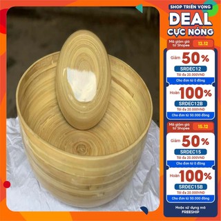 Chậu ngâm tay chân làm từ tre Thiên Di Nail