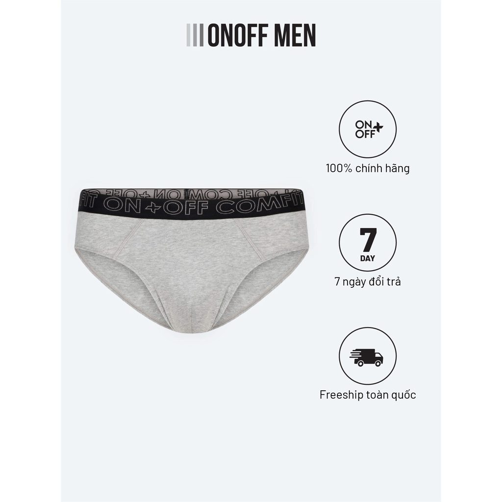 Quần lót nam Cotton Mỹ dáng tam giác ONOFF H17BU18006