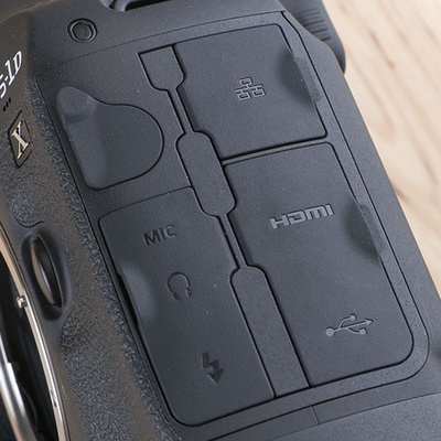 1 Vỏ Cao Su Bảo Vệ Cho canon eos 1dx usb mic hdmi  usb