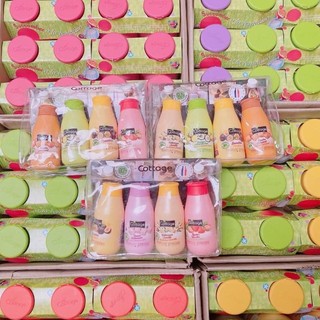 Set Mini Sữa Tắm Cottage Shower And Bath Milk
