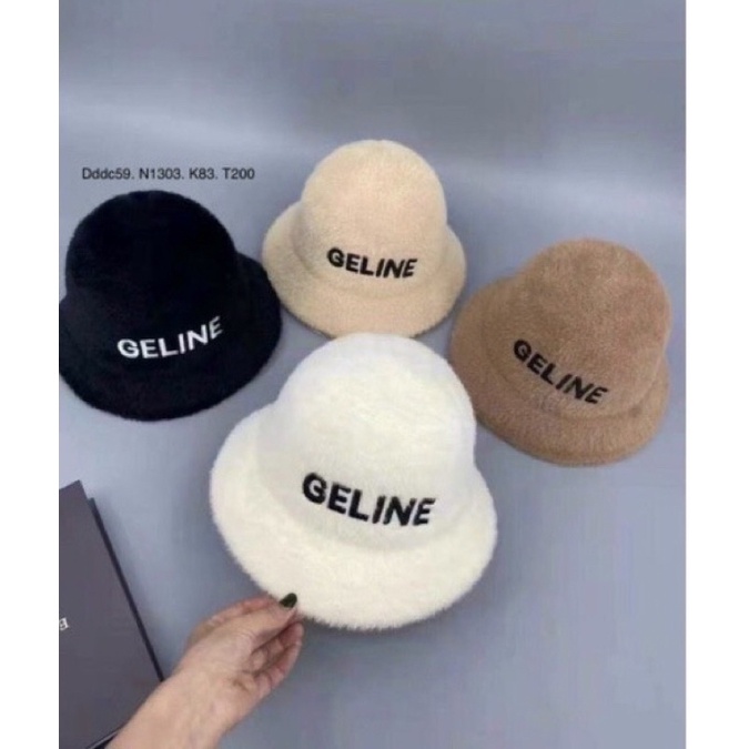 Mũ bo lông QC - nón cụp lông mịn nhập khẩu xinh (đẹp) thời trang nữ