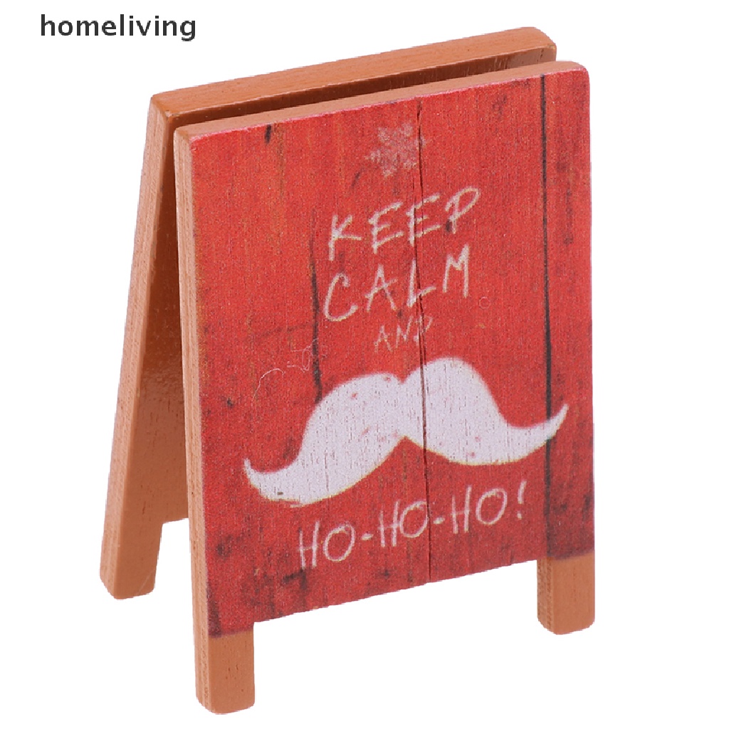 1 Mô Hình Bảng Hiệu Quán Cà Phê / Bánh Ngọt Tỉ Lệ 1: 12 Trang Trí Nhà Búp Bê DIY