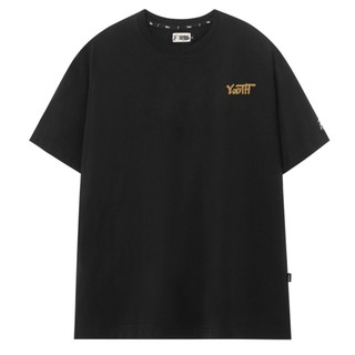 Áo thun nam nữ unisex YOUTH form rộng cổ tròn tay lỡ vải Cotton xịn FreeSize(38-65Kg) - Youth Need Đen