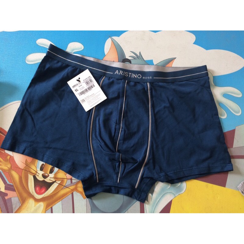 Quần sịp đùi nam Aristino ABX1615 đồ lót boxer chất Cotton cao cấp mềm mại thấm hút thoáng mát dễ chịu xì nam chính hãng