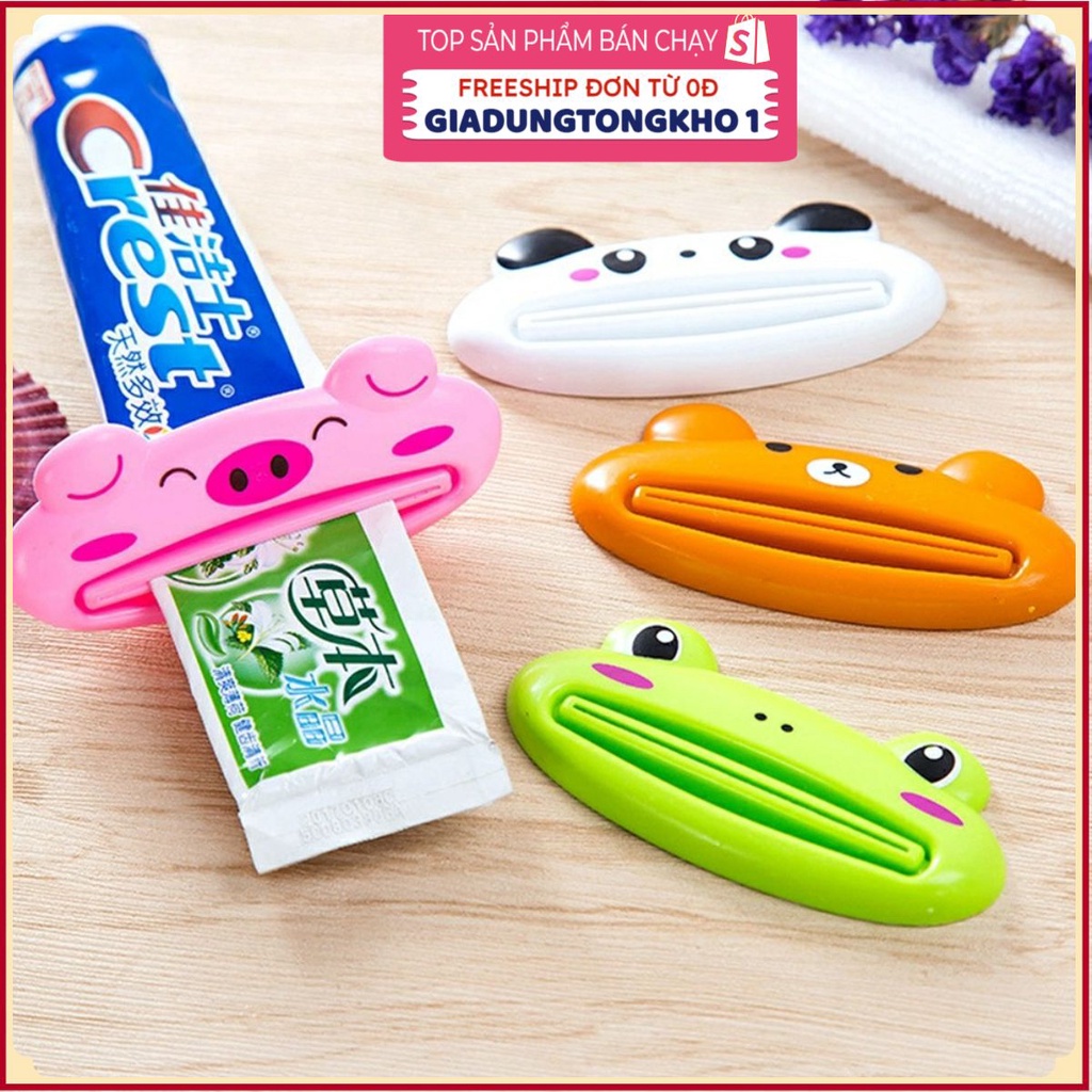 (Bán Buôn Sỉ) Dụng Cụ Kẹp Lấy Kem Đánh Răng Hình Thú T2