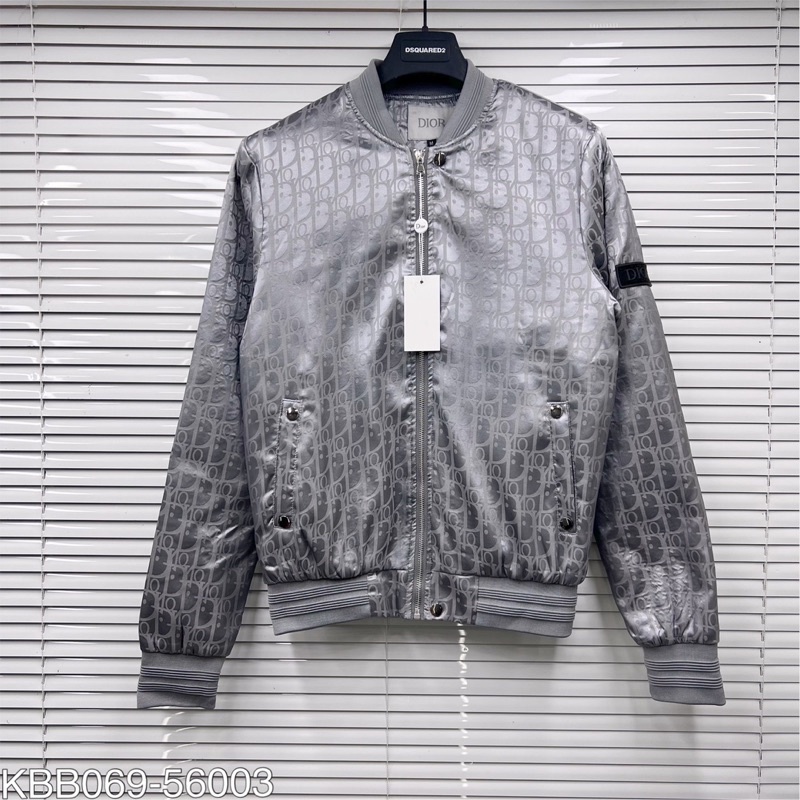 Áo Khoác Bomber Vân Chữ 2 Màu Nam Nữ Hàng Đẹp