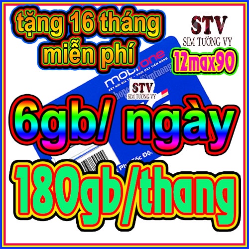Sim 4g 6mdt150 và 12mdt150 mỗi tháng tặng 500gb trọn gói miễn phí 1 năm
