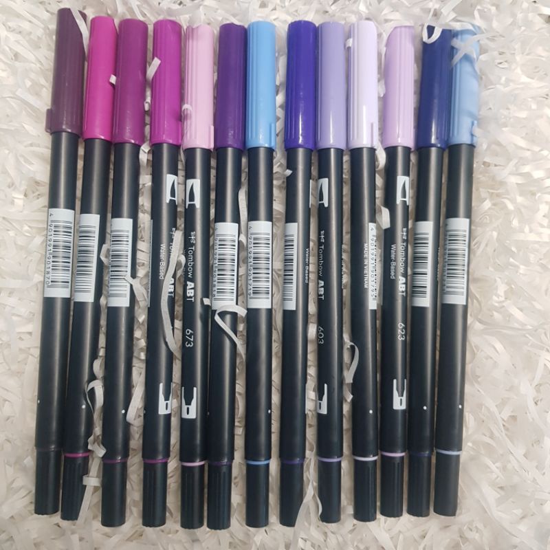 Bút Cọ TOMBOW ABT Dual Brush Pens Tone Màu Tím