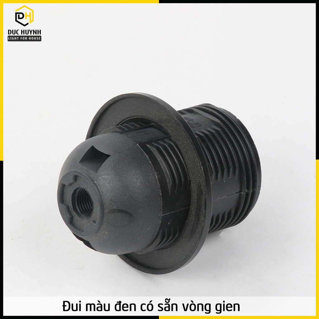 Đui đèn ngủ E27 có sẵn vòng gien giữ chao đèn tiện lợi DN032