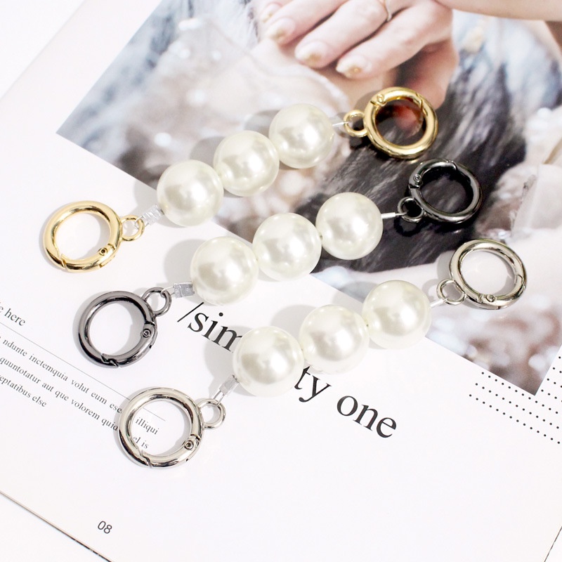 Chuỗi 3 Hạt Gắn Trang Trí Cho Dây Đeo Túi Xách Thêm Xinh P2234