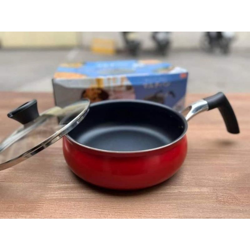 Chảo lẩu 24cm sâu lòng thành cao DCM Nhật Bản